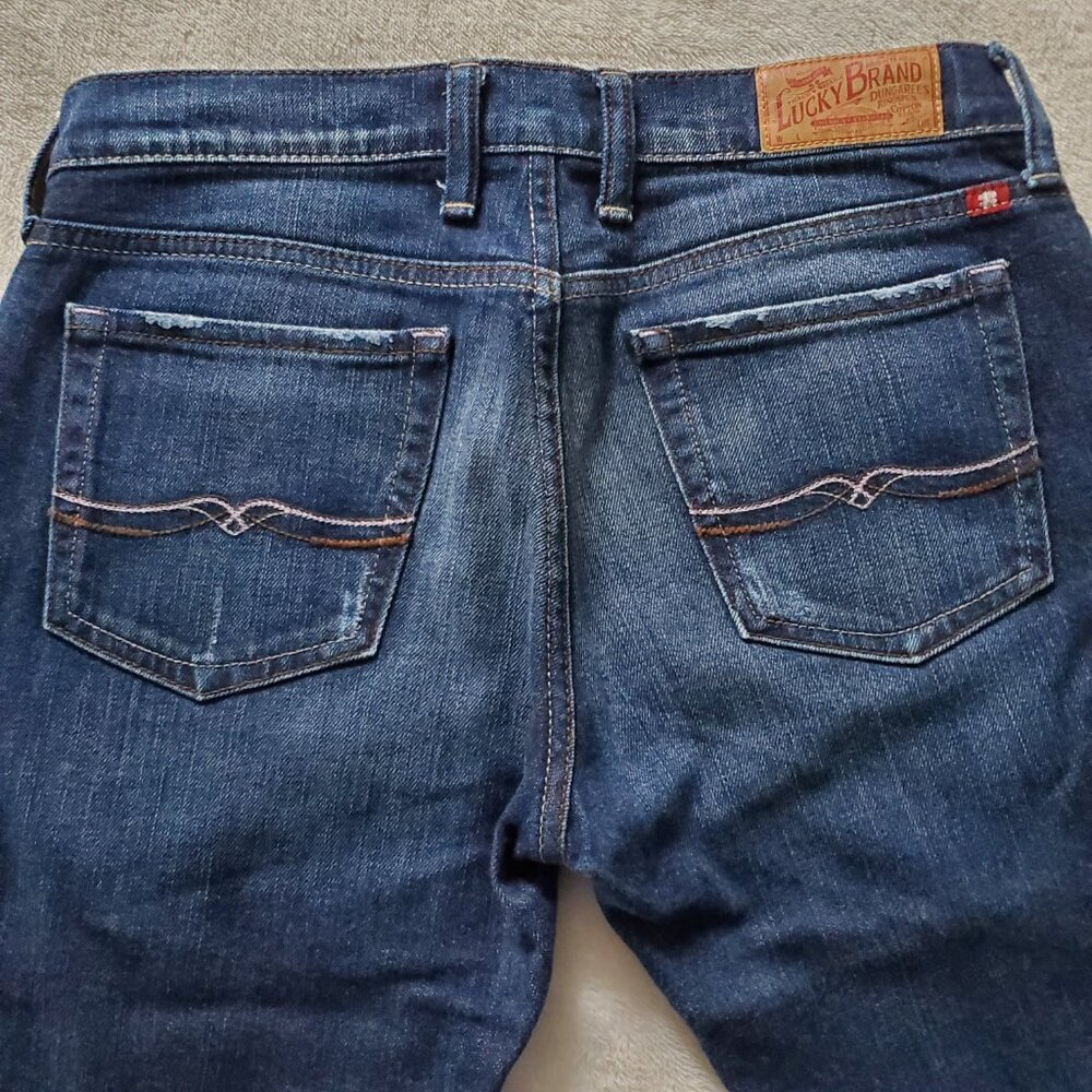 Lucky Brand Stark Sweet N Low Dark Wash Jeans size 27/4 - Picture 5 of 13
